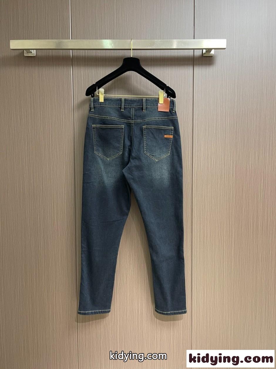 カジュアル デニムパンツ エルメネジルド・ゼニア ジーンズ 偽物 メンズ-1