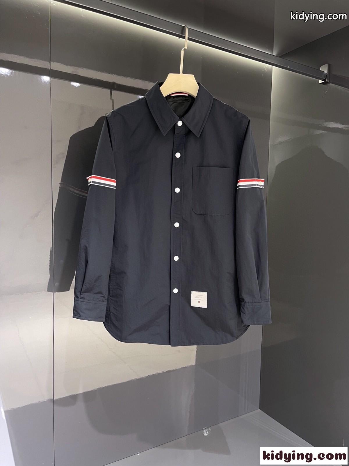 人気 カジュアル 上品 長袖 トムブラウン シャツ コピー メンズ トップス-0