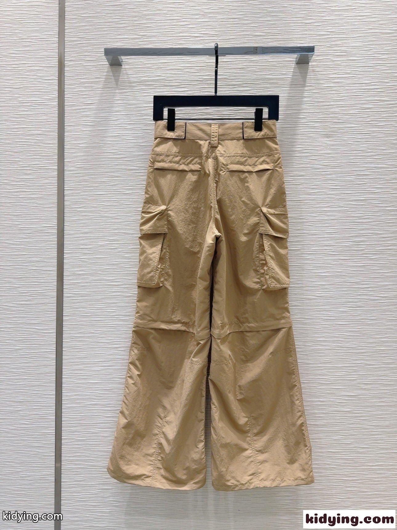 オーバーサイズポケット カーゴパンツ アレキサンダーワング パンツ コピー カーキ-5
