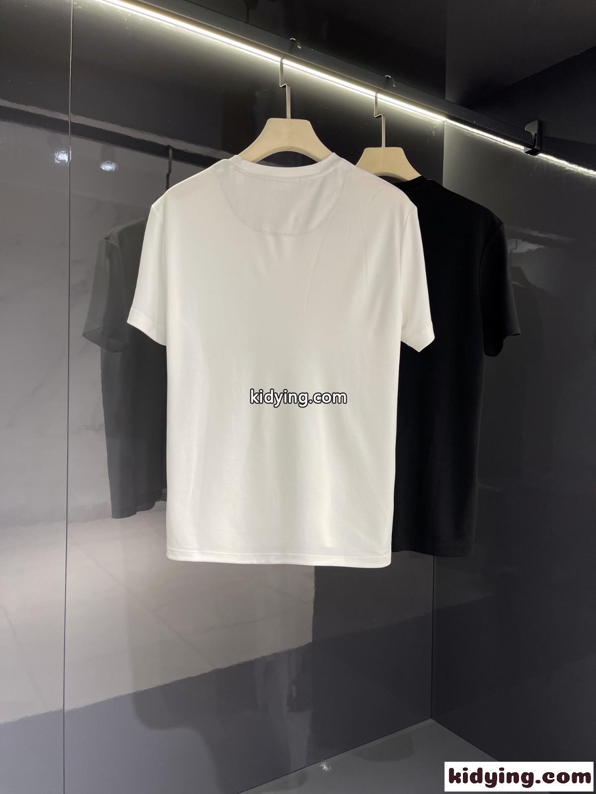 優しい肌触り クルーネック コットン バーバリー 半袖Tシャツ コピー メンズ カジュアル シンプル トップス-4
