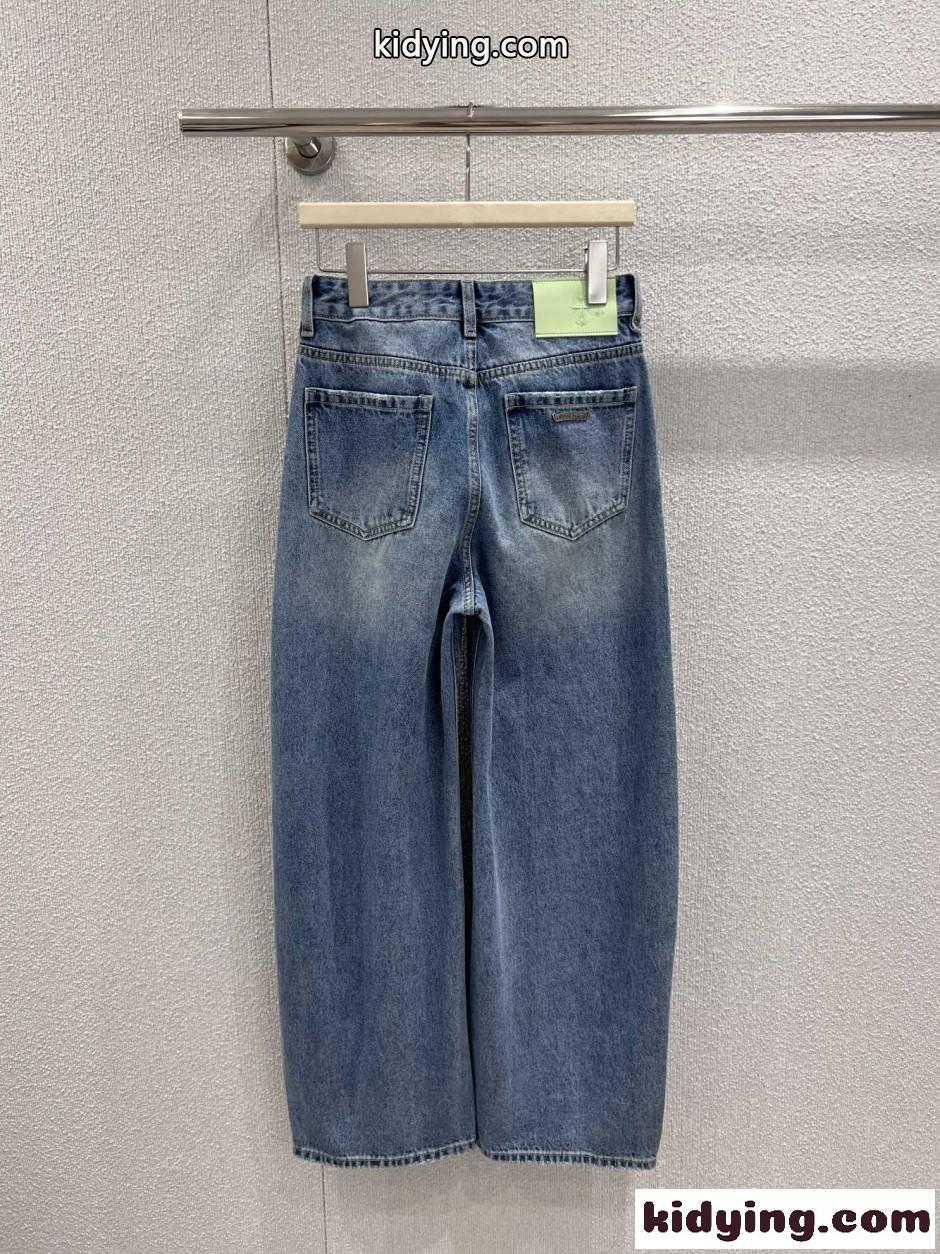 マルチカラー クロスパッチ デニムパンツ クロムハーツ ジーンズ 偽物 合わせやすい-0