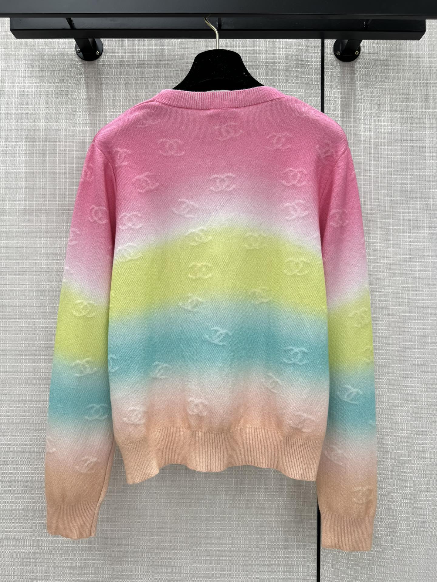 可愛い 合わせやすい グラデーション シャネル セーター コピー レディース トップス-4