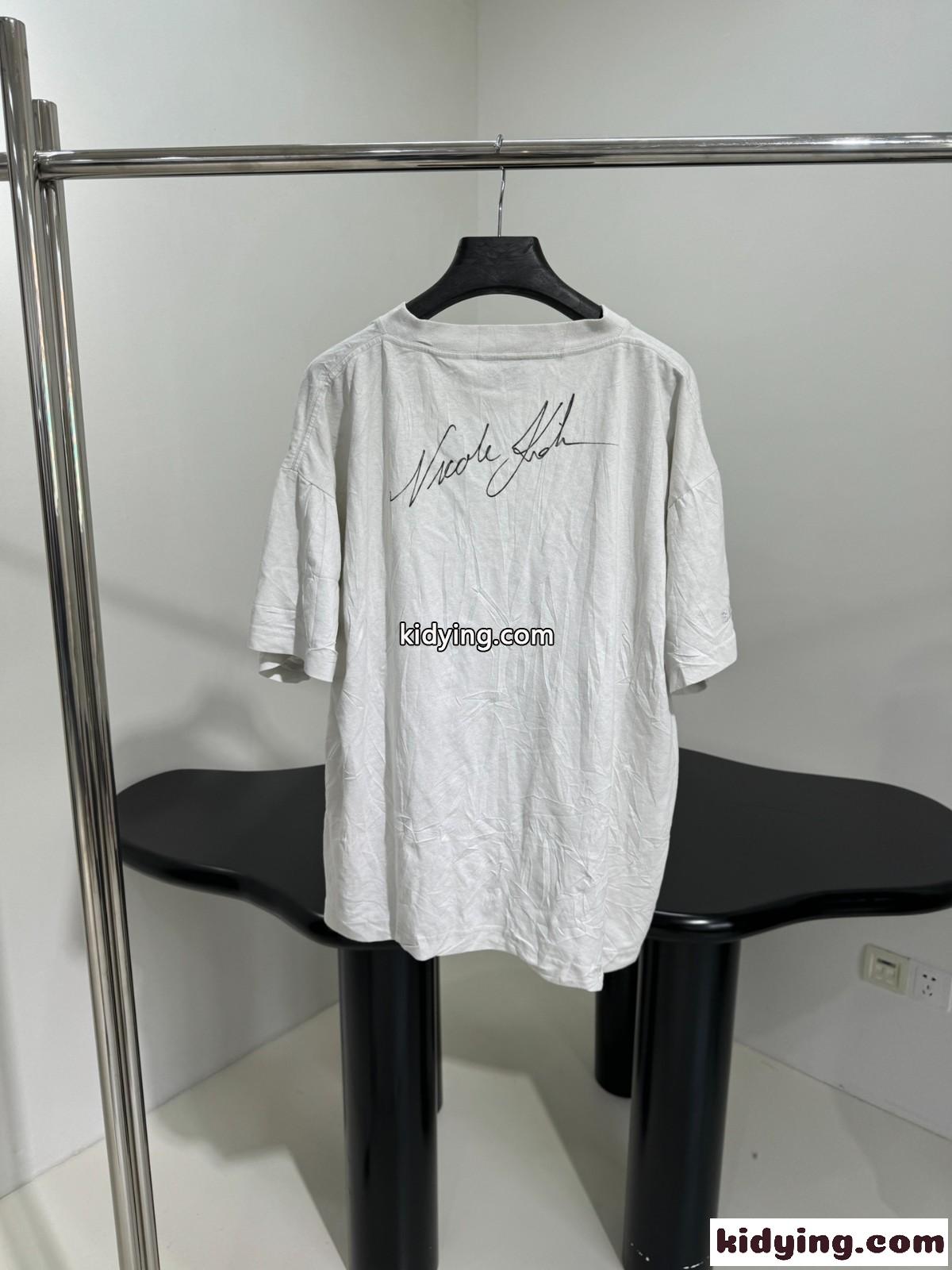 バレンシアガ NICOLE BOXY Tシャツ スーパーコピー ユニセックス-1