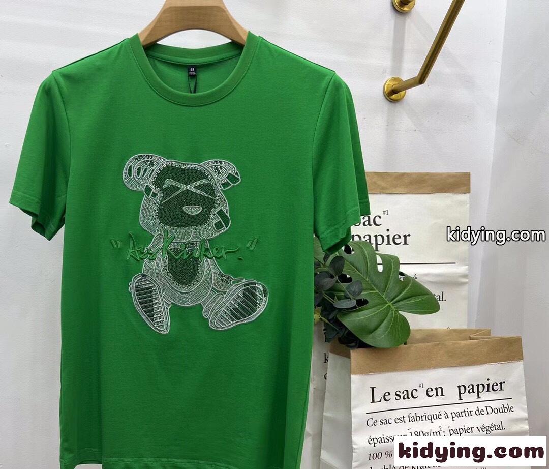 春夏 おしゃれ メンズ ルイ・ヴィトン Tシャツ コピー 柔らかい 快適 3色あり コットン 半袖 トップス-1