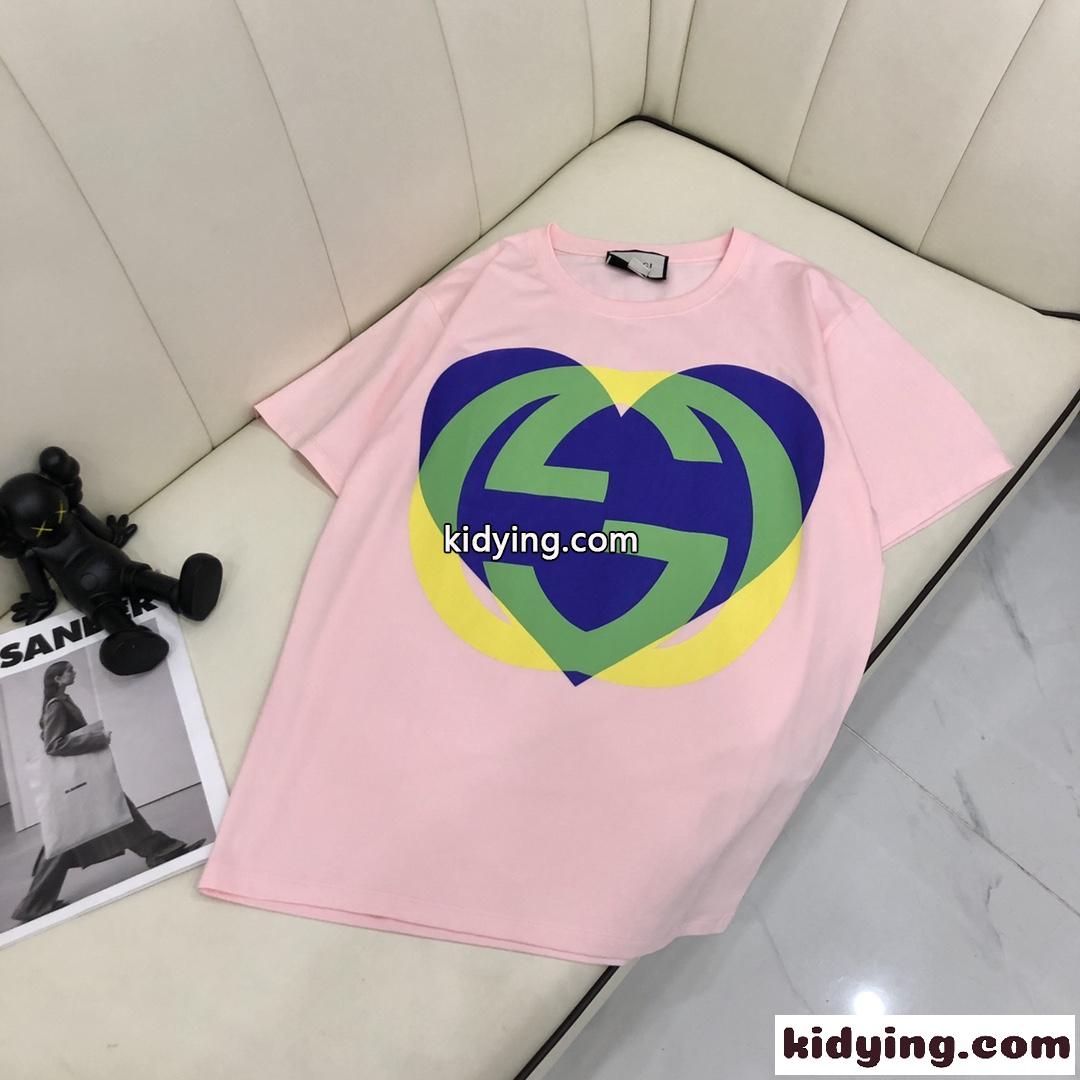着心地いい おしゃれ カジュアル プリント 人気 グッチ 半袖Tシャツ コピー レディース 春夏 トップス-1