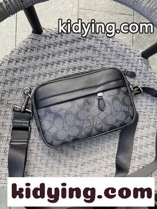 ​Coach コーチの女性バッグコーナーの新しいTroupe コーチバッグ 新作コピー 女性はオルガンチェーンバッグを片肩に斜めに掛ける-2