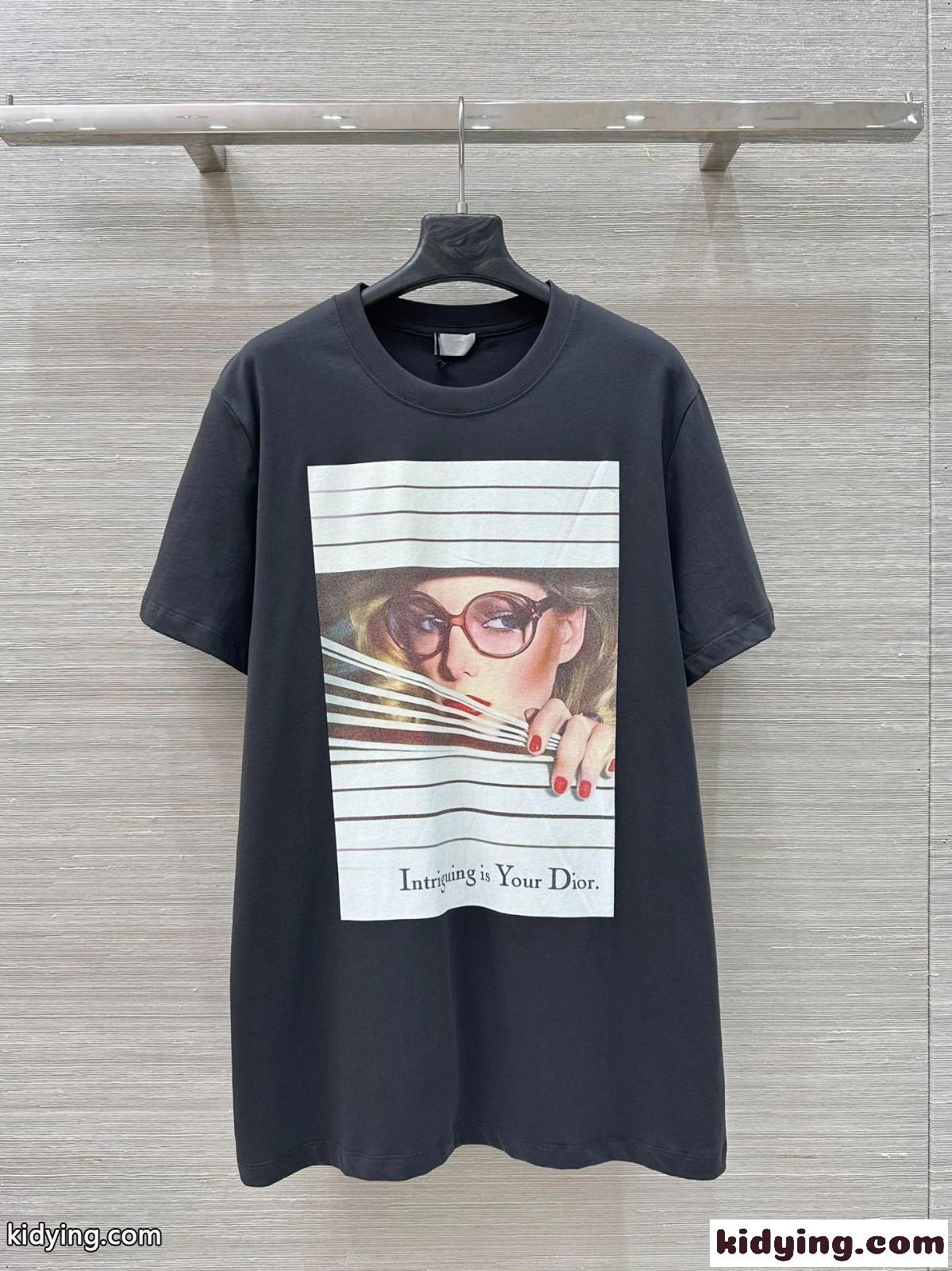 人気新作 Dior Heritage Tシャツ クリスチャン・ディオール Tシャツ 偽物 ブラック-2
