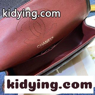 シャネル キャビアの牛革柄 金ボタン シャネル バッグ 人気 色コピー 人気現物のChanel Classic Flap限定-1