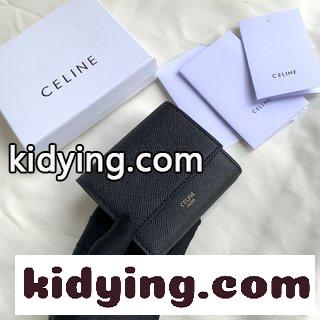 セリーヌ 財布 三つ折り コピー Celine セリーヌのコーナーは3割引で コーナーの頭には手のひら牛皮がついています-1
