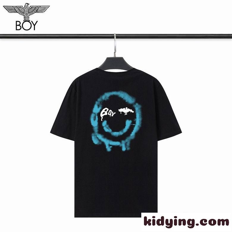 カジュアル トップス クルーネック ロゴプリント ボーイロンドン 半袖Tシャツ コピー おしゃれ 肌に優しい 快適-3