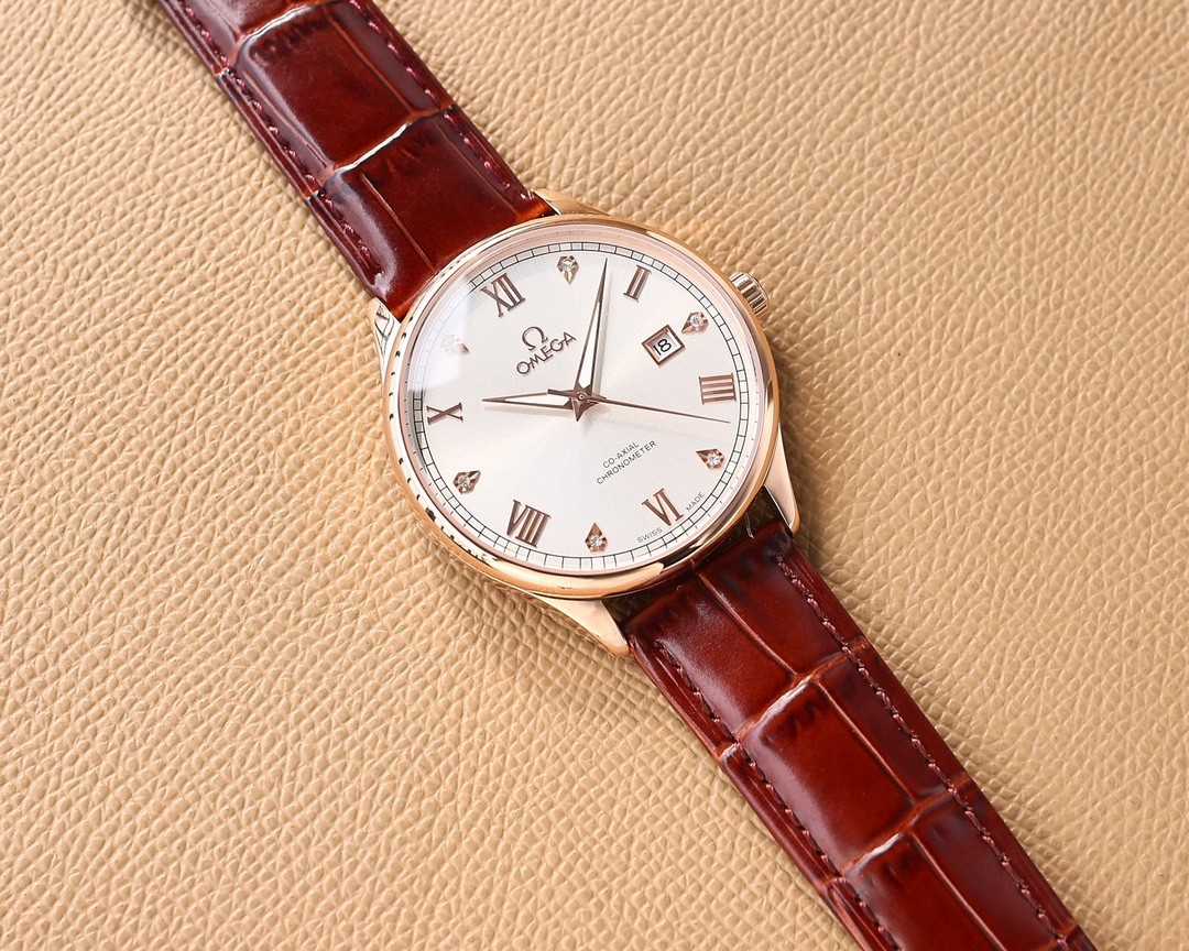 人気 クラシック 上品 40mm オメガ 時計 コピー 自動巻き ウォッチ-1