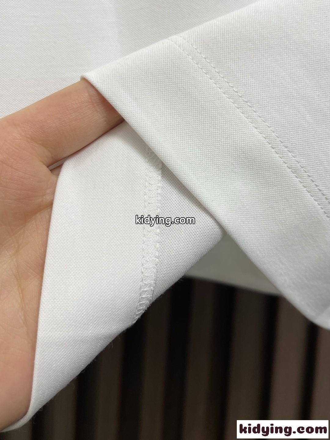 シンプル メドゥーサ コットン 半袖Tシャツ ヴェルサーチェ Tシャツ コピー ホワイト-4