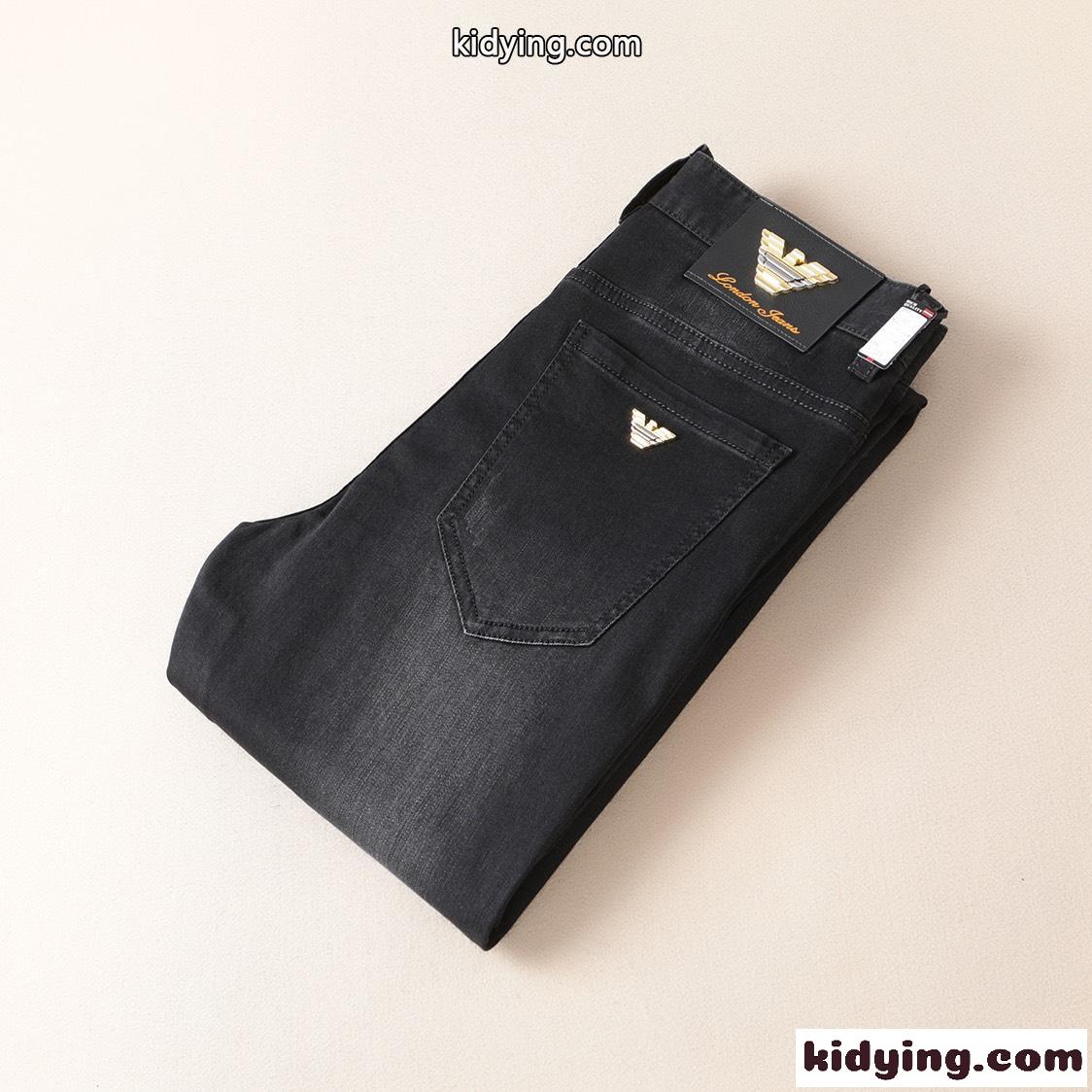 デニム パンツ アルマーニ ジーンズ メンズ コピー ロングパンツ 春夏秋冬 美脚 細身 定番 オシャレ 合わせやすい-2