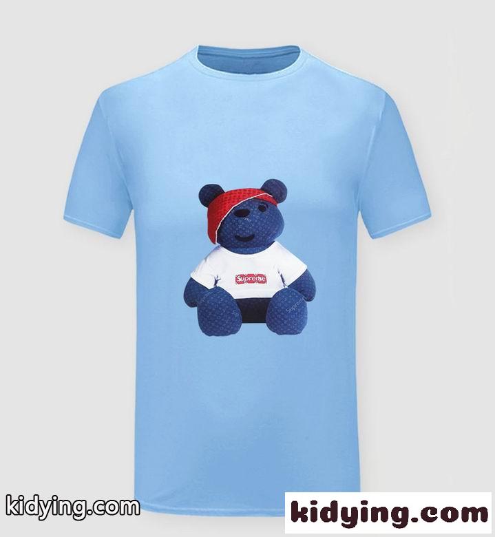 選べる8色 ロゴ プリント クルーネック 半袖 シュプリーム tシャツ コピー おしゃれ 夏 定番 人気 トップス-1
