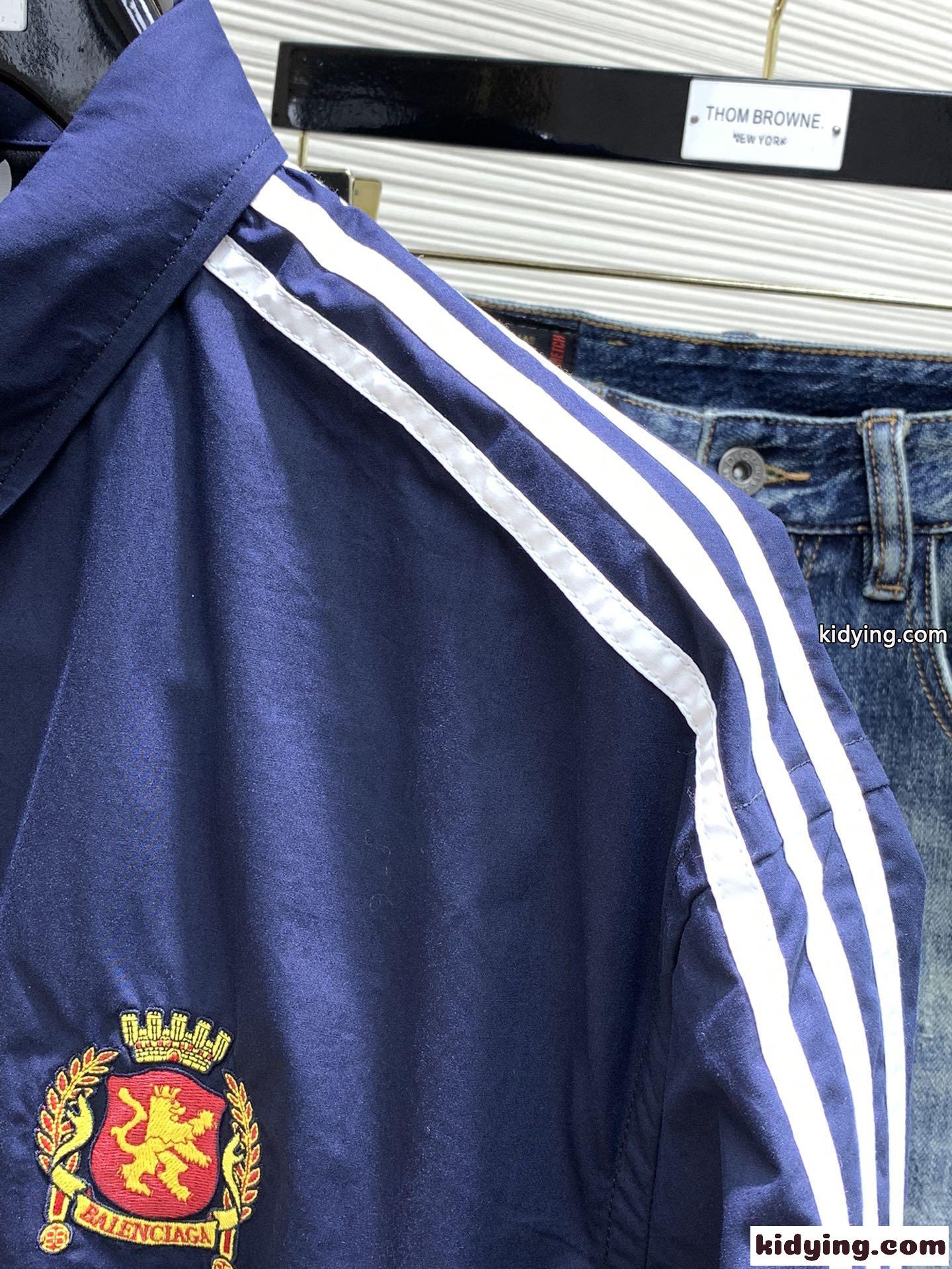 BALENCIAGA×adidas 人気 半袖 トップス バレンシアガ シャツ コピーメンズ-2