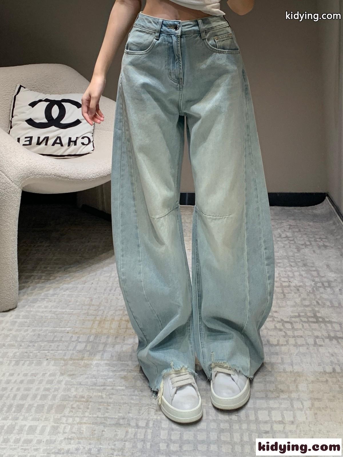 今季トレンド カーブデニムパンツ アレキサンダーワング ジーンズ コピー レディース-1