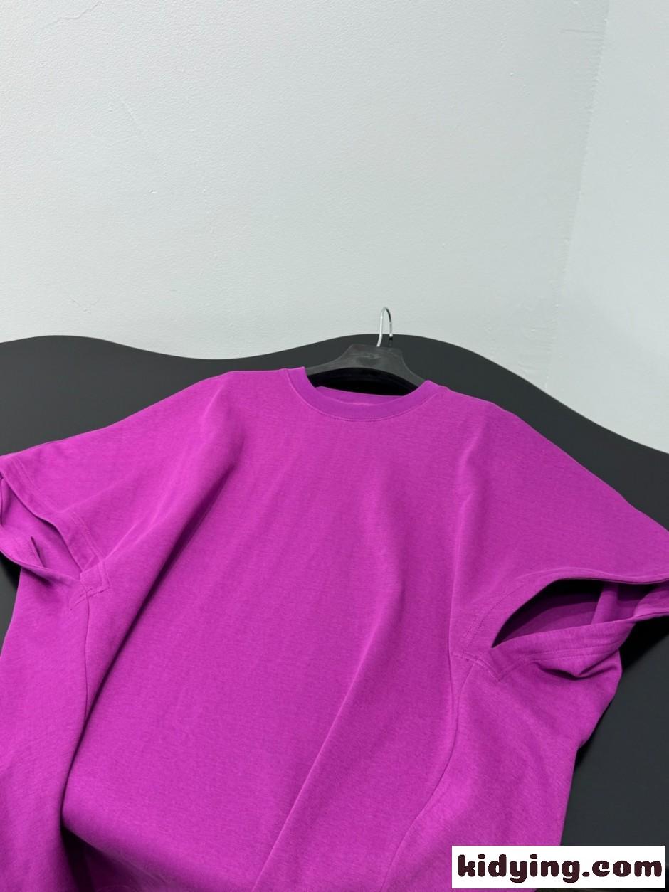 ユニセックス バレンシアガ Tシャツ 偽物 合わせやすい オーバーサイズTシャツ-2