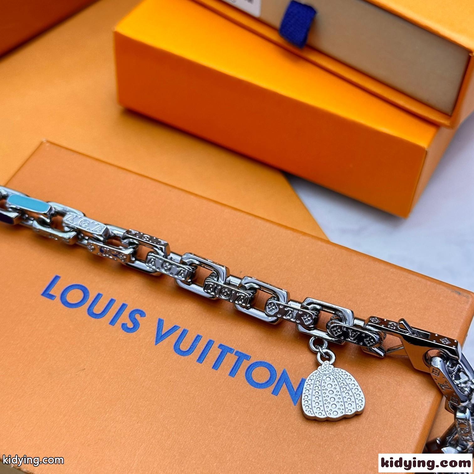 LV × YK コリエ パラダイス チェーン パンプキン ルイ・ヴィトン ネックレス コピー-1
