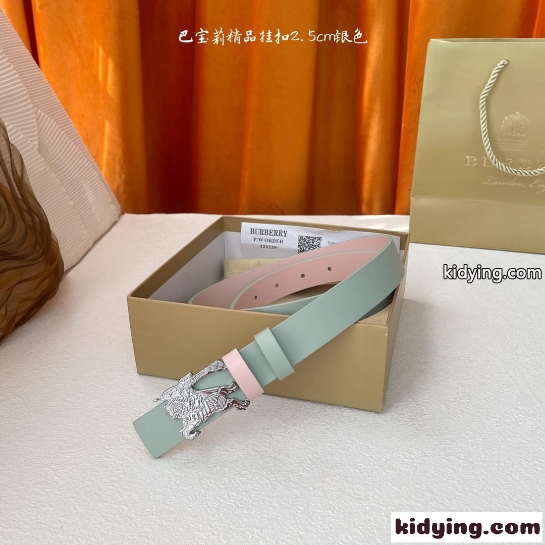 バーバリー ベルト コピー 合わせやすい 人気 上品 リバーシブル レザーベルト-0