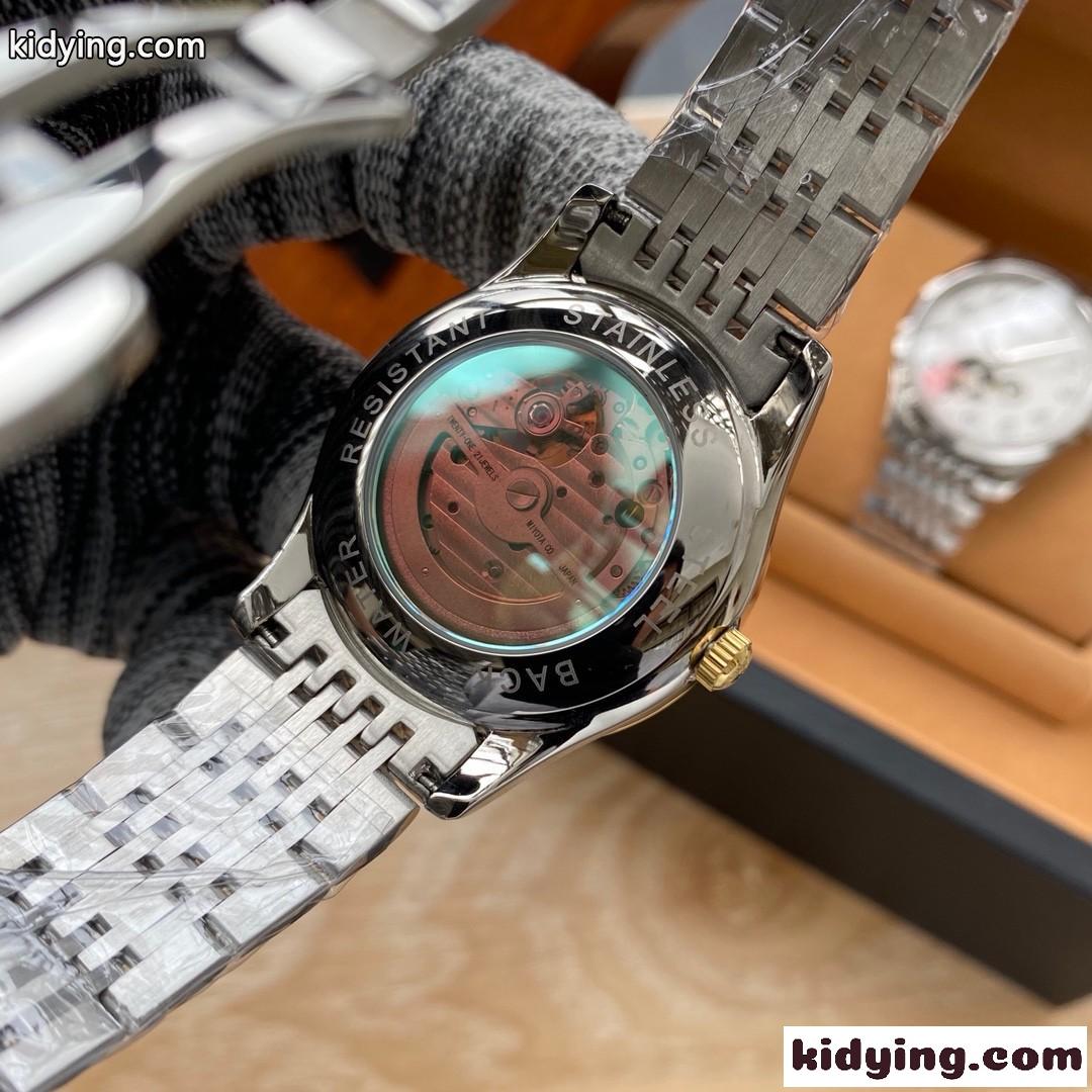 ビジネス カジュアル 人気 スケルトン ロンジン 時計 コピー 40mm おしゃれ 腕時計 ウォッチ-3