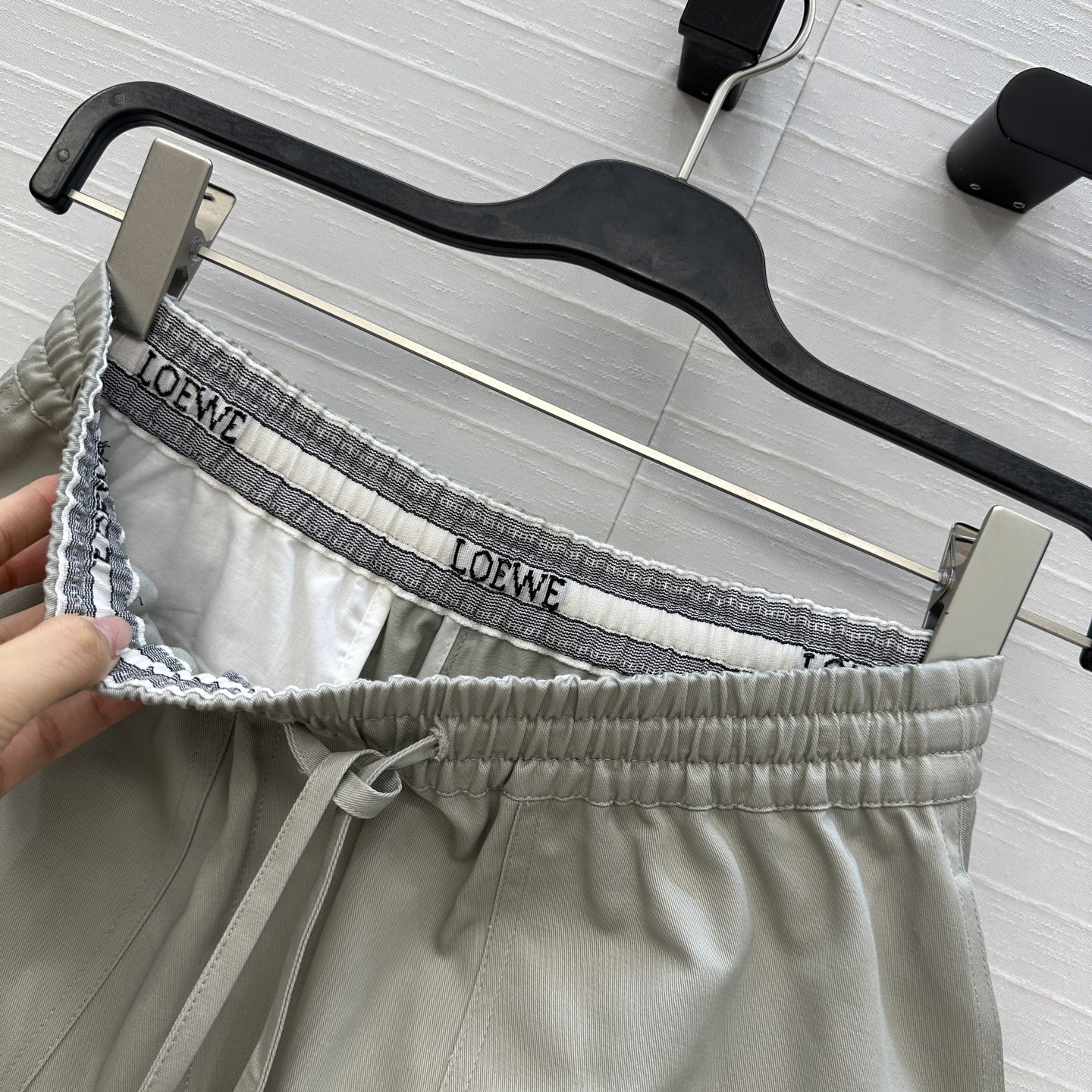 カジュアル 合わせやすい コットン ショーツ ロエベ パンツ コピー ショートパンツ-3