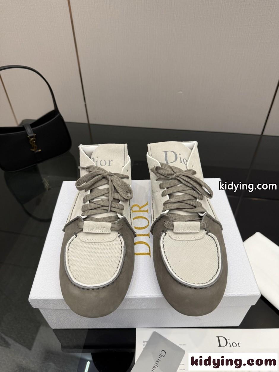 クリスチャン・ディオール Dior Roadie レースアップブーツ コピー スニーカー-1