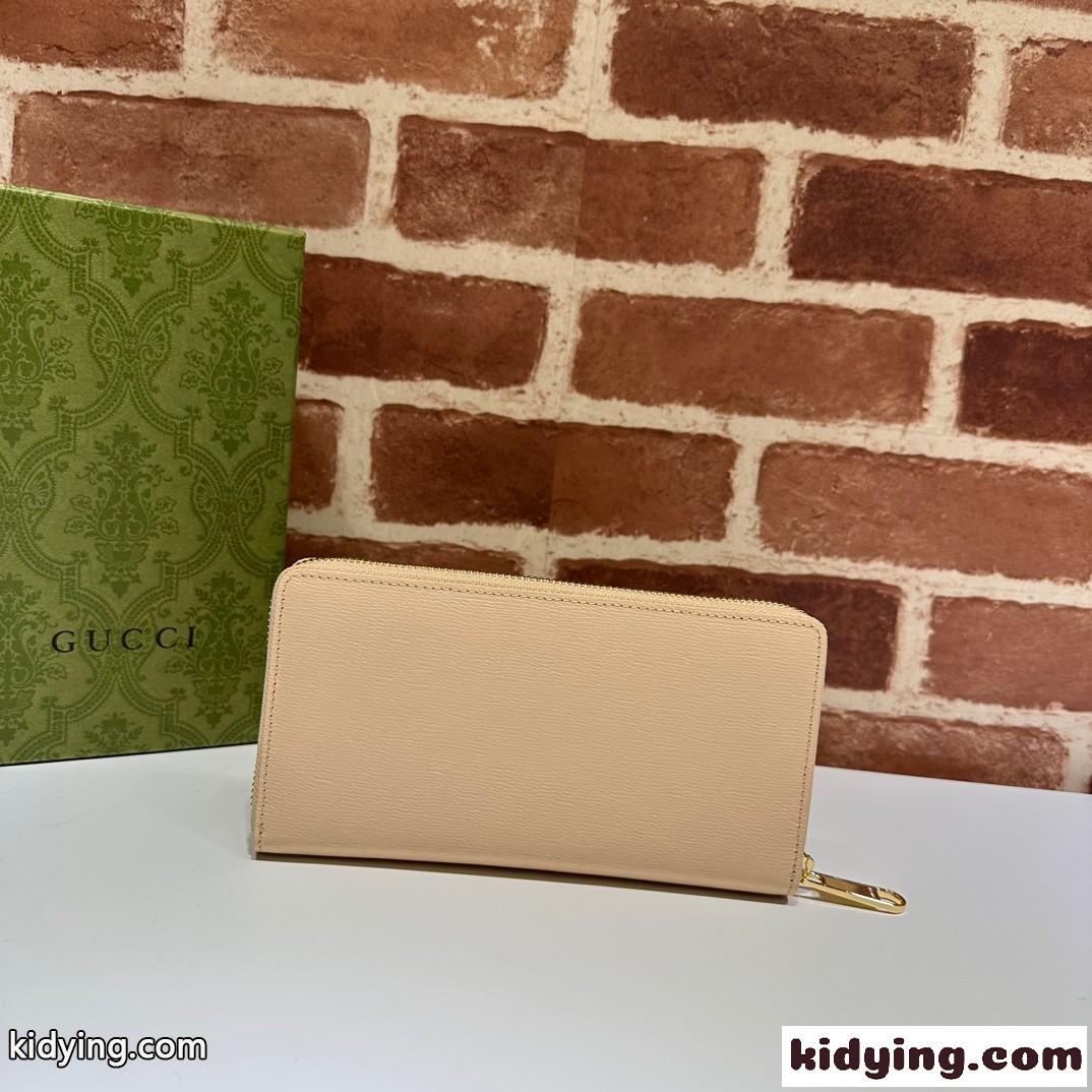 GUCCI スクリプト ジップアラウンドウォレット グッチ 財布 コピー 772642 ベージュ-1