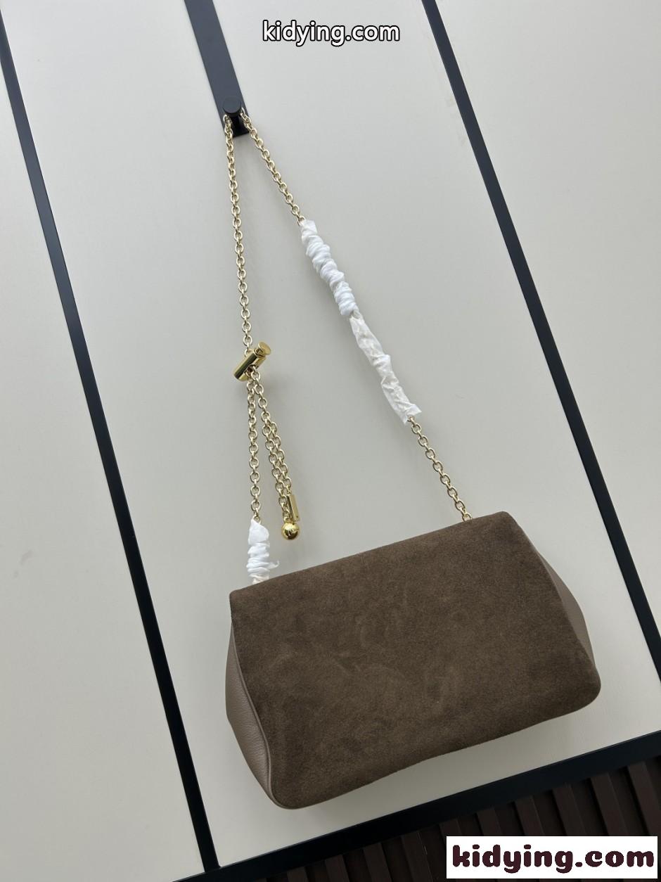 カジュアル おしゃれ Chloé Heritage ショルダーバッグ クロエ バッグ スーパーコピー スエード-2