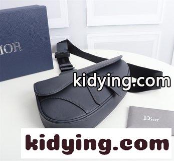DIORディオ Christian Dior Atelier ロゴ鞍包 胸包 ディオール バッグ メンズ コピー 内部にDIORマークを彫る-4