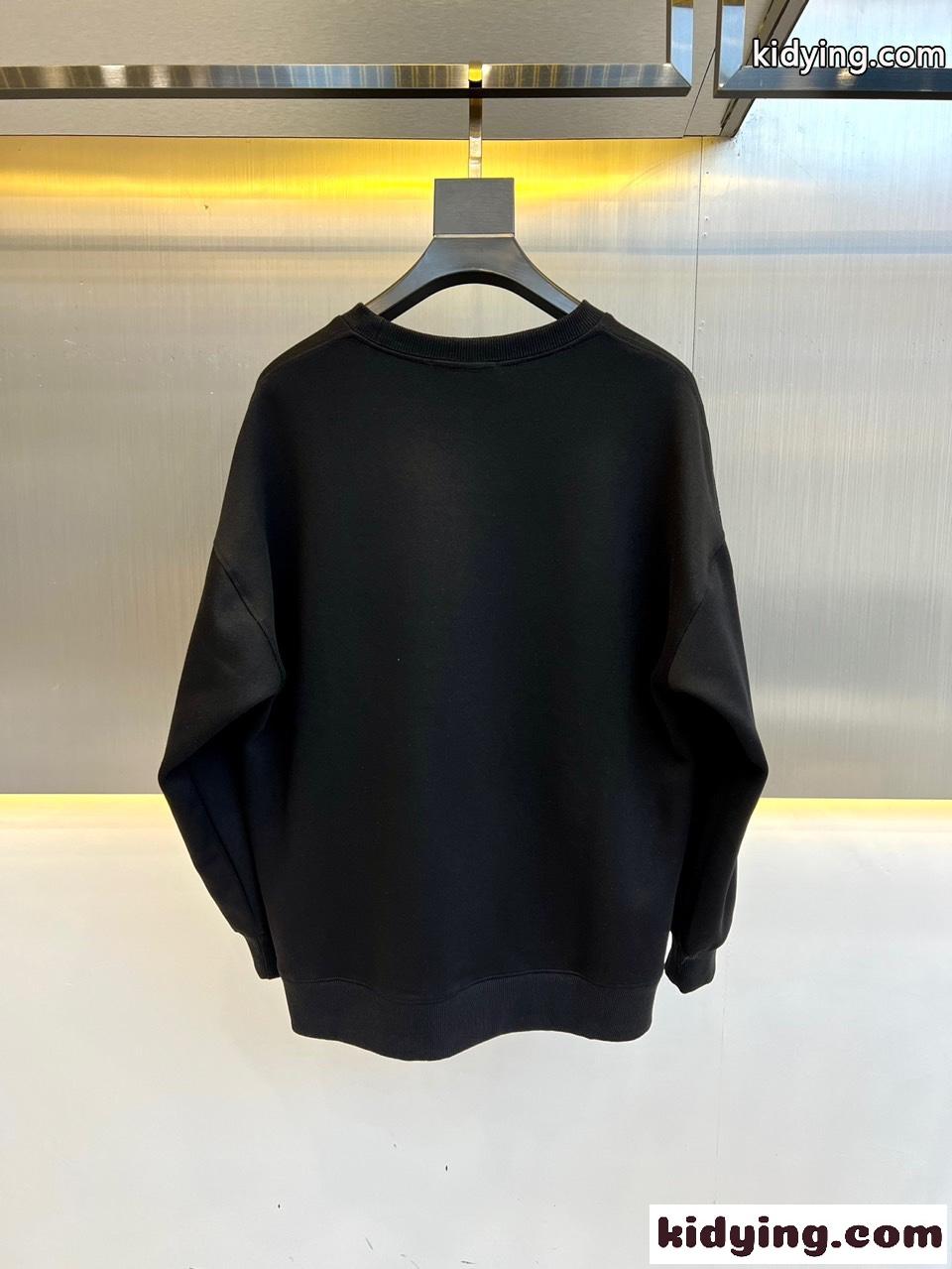 ドルチェ&ガッバーナ Tシャツ コピ シンプル DGロゴ クルーネック スウェットシャツ-4