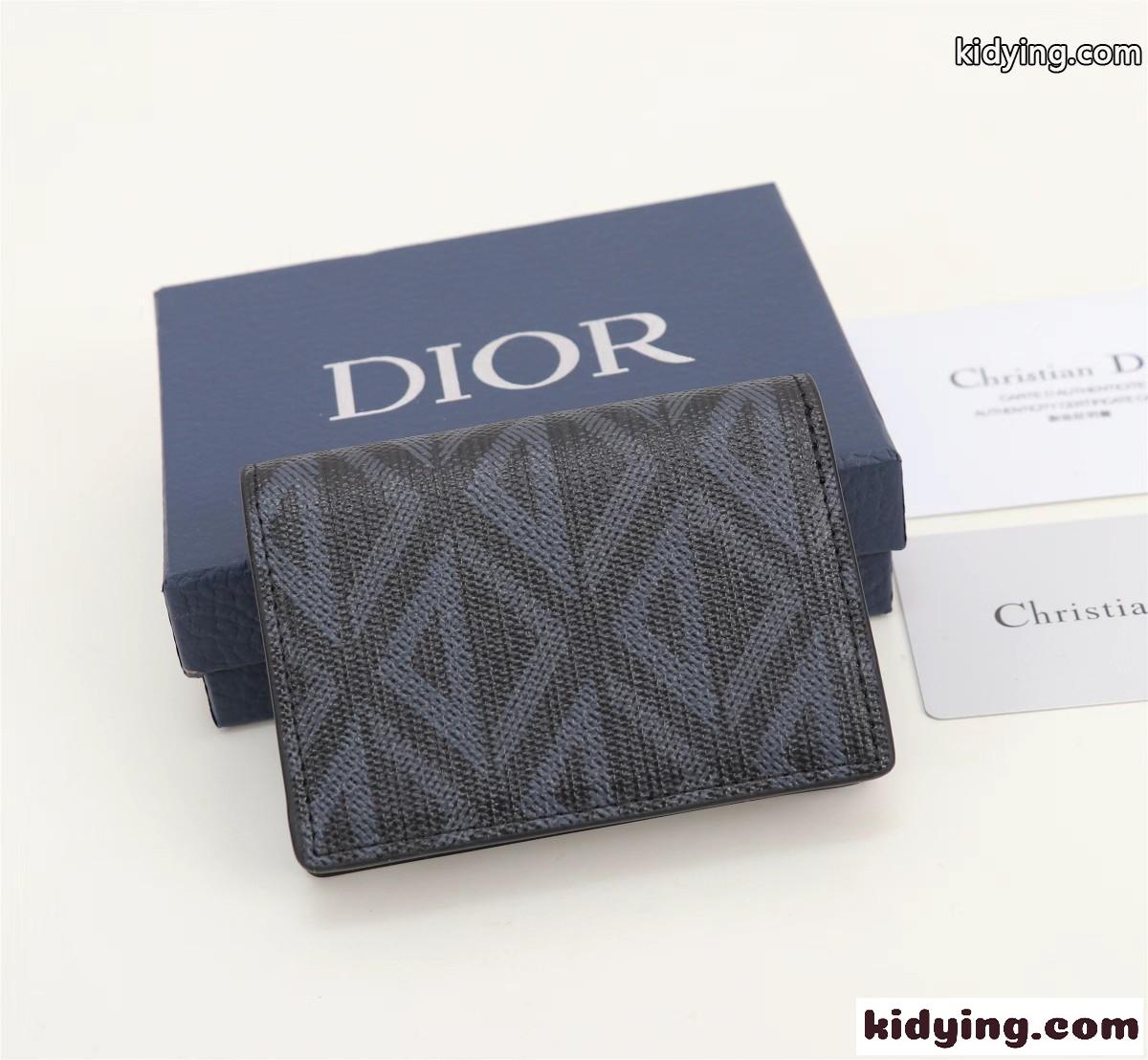 CD Diamond キャンバス クリスチャン・ディオール 財布 コピー ビジネスカードホルダー-1