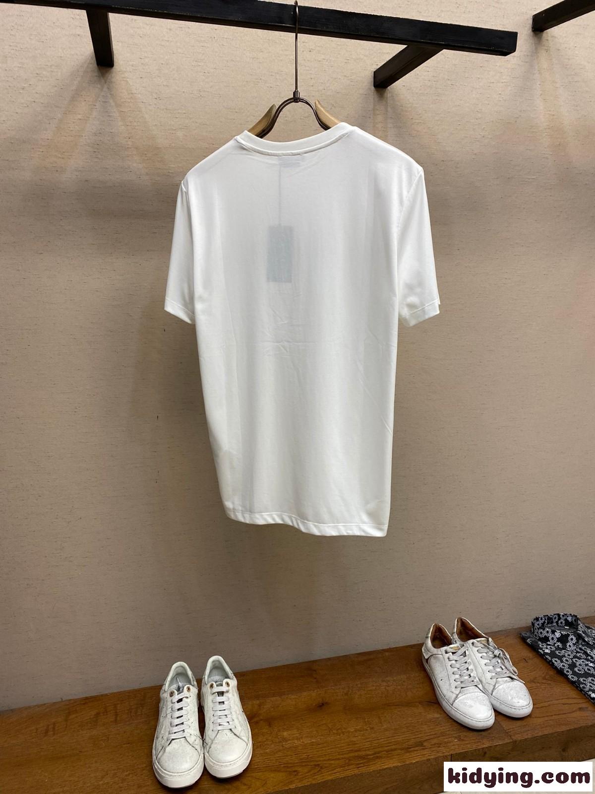 ベーシック カジュアル ヴェルサーチェ Tシャツ スーパーコピー 半袖Tシャツ ホワイト-2
