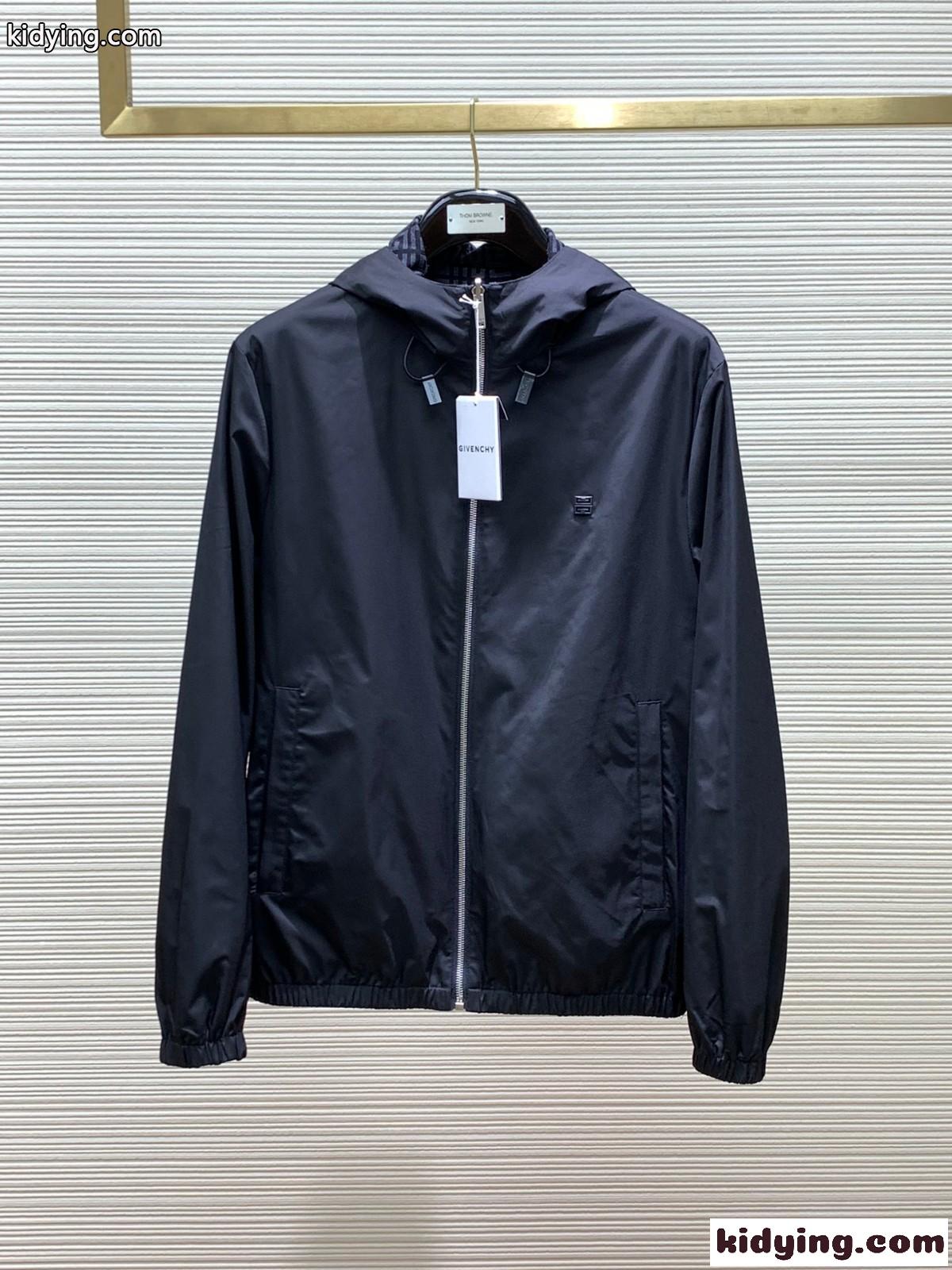 リバーシブル フード付き ブルゾン ジバンシィ ジャケット コピー メンズ-5