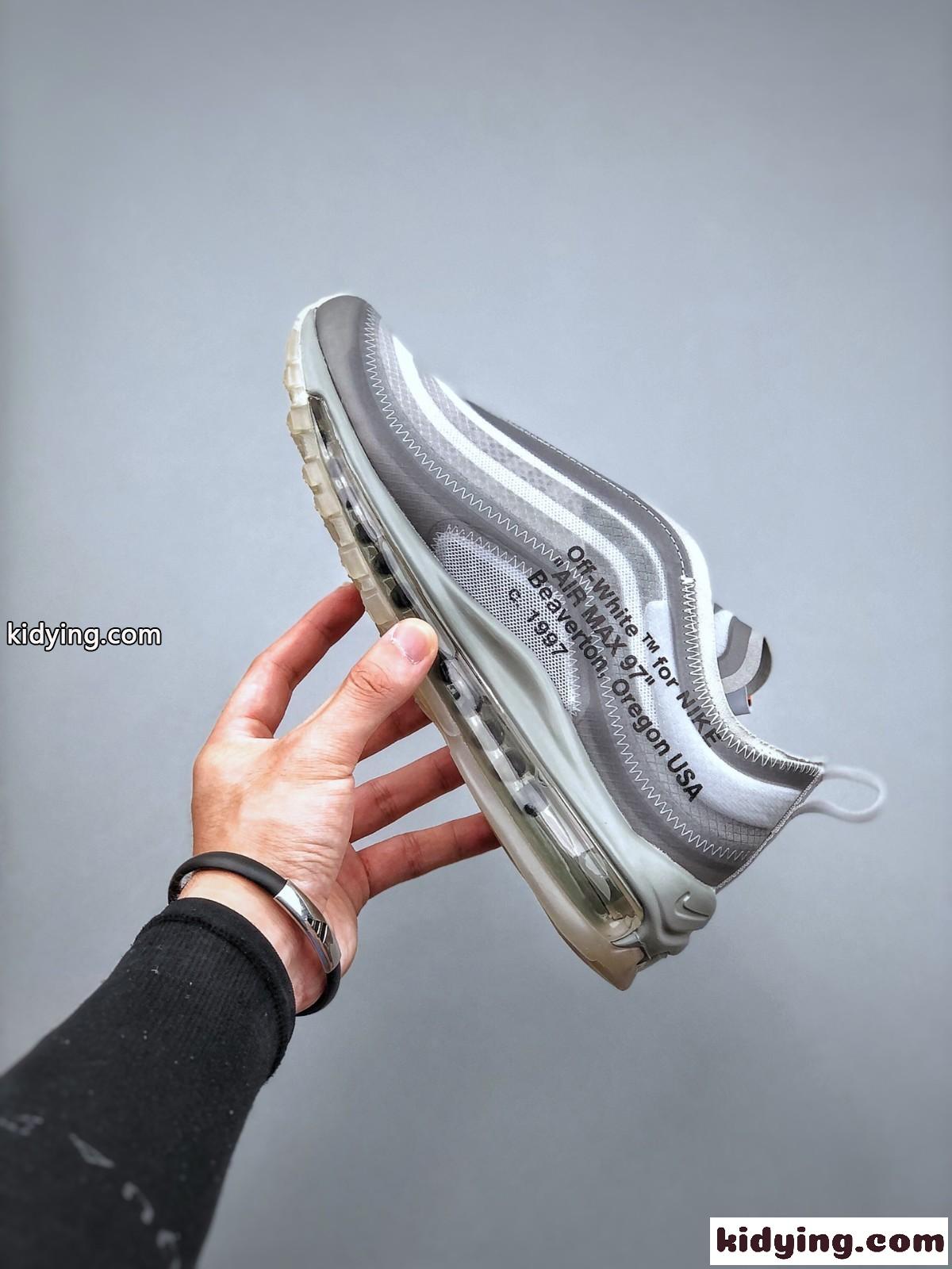 Off-White X Nike Air Max カジュアル ランニングジューズ オフホワイト スニーカー コピー 人気 おしゃれ-1