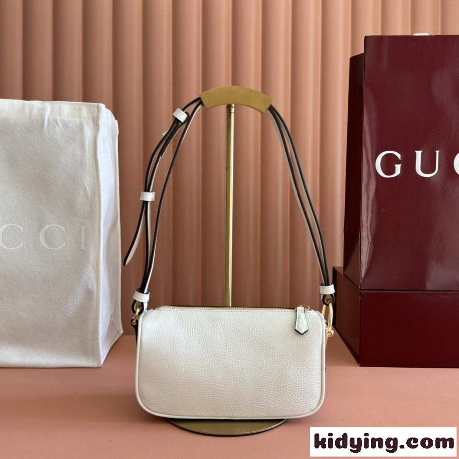 グッチ GUCCI ハーフ ホースビット ミニバッグ スーパーコピー 860784 ホワイト-0