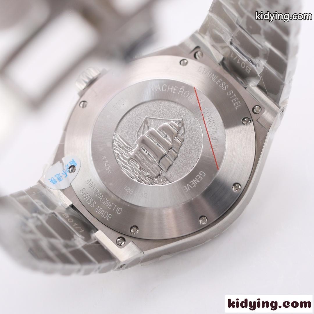 多機能 ヴァシュロン・コンスタンタン 時計 コピー 42mm おしゃれ メンズ 腕時計 人気 エレガント-4