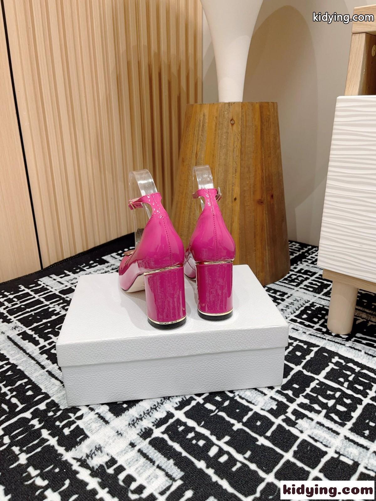 Miss Dior Graffiti パンプス クリスチャン・ディオール パンプス スーパーコピー ピンク-1