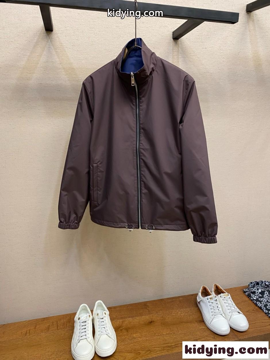 カジュアル 洗練された リバーシブルジャケット プラダ ジャケット コピー ブルゾン-0