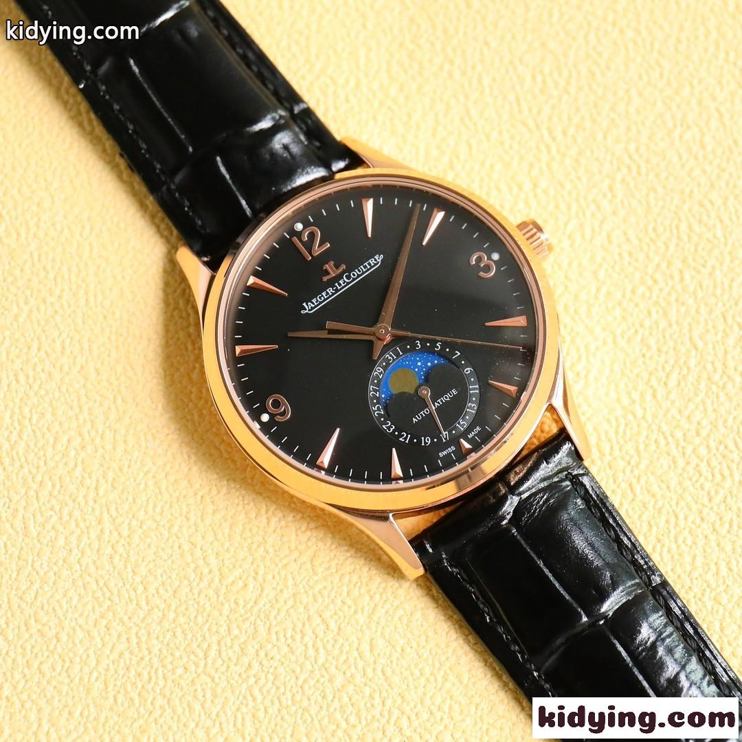 クラシック ムーンフェイズ ジャガー・ルクルト 時計 コピー 39mm 腕時計-5