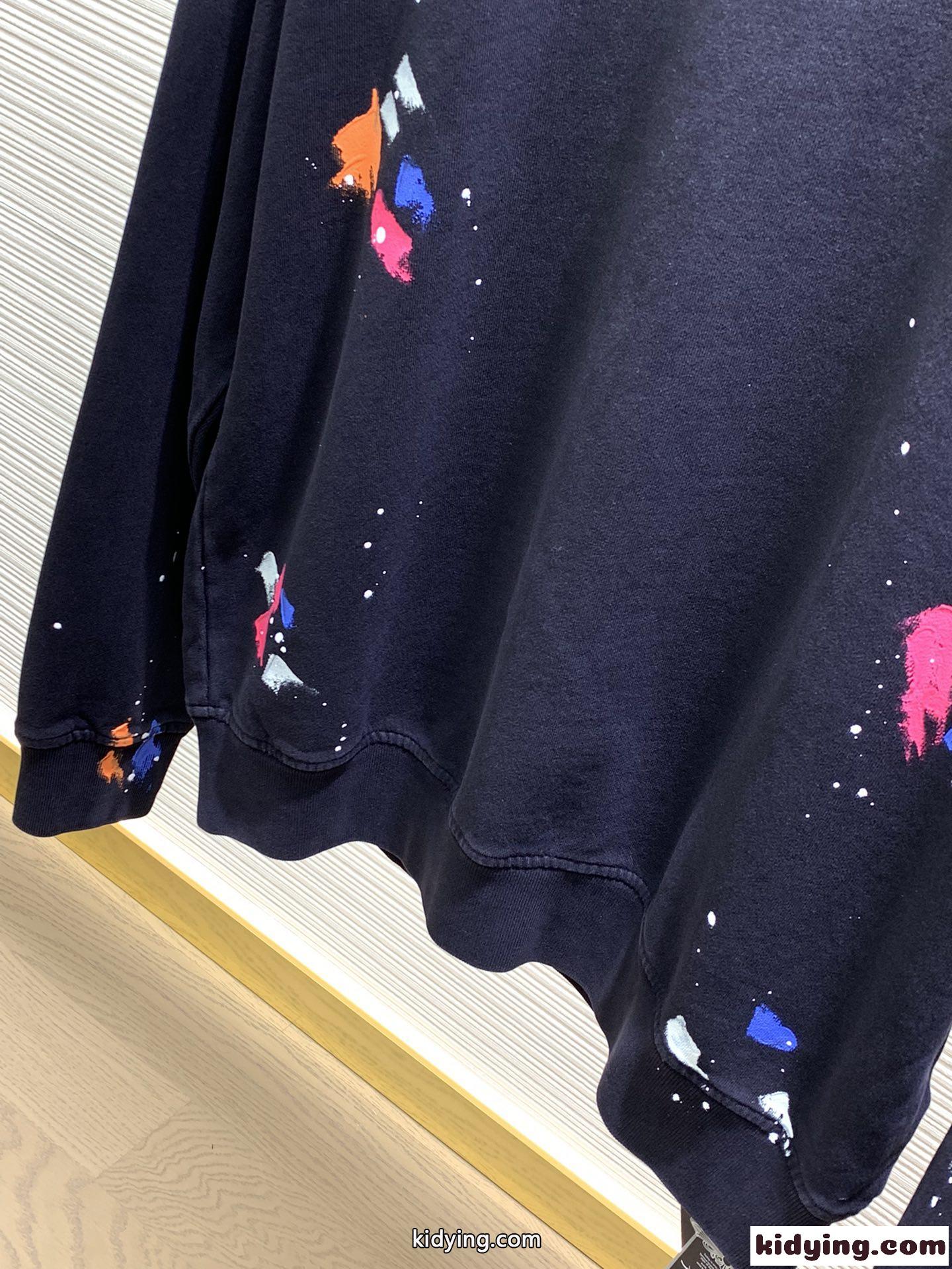 グラデーション クロムハーツ Tシャツ コピー ロゴ クルーネック スウェットシャツ-3