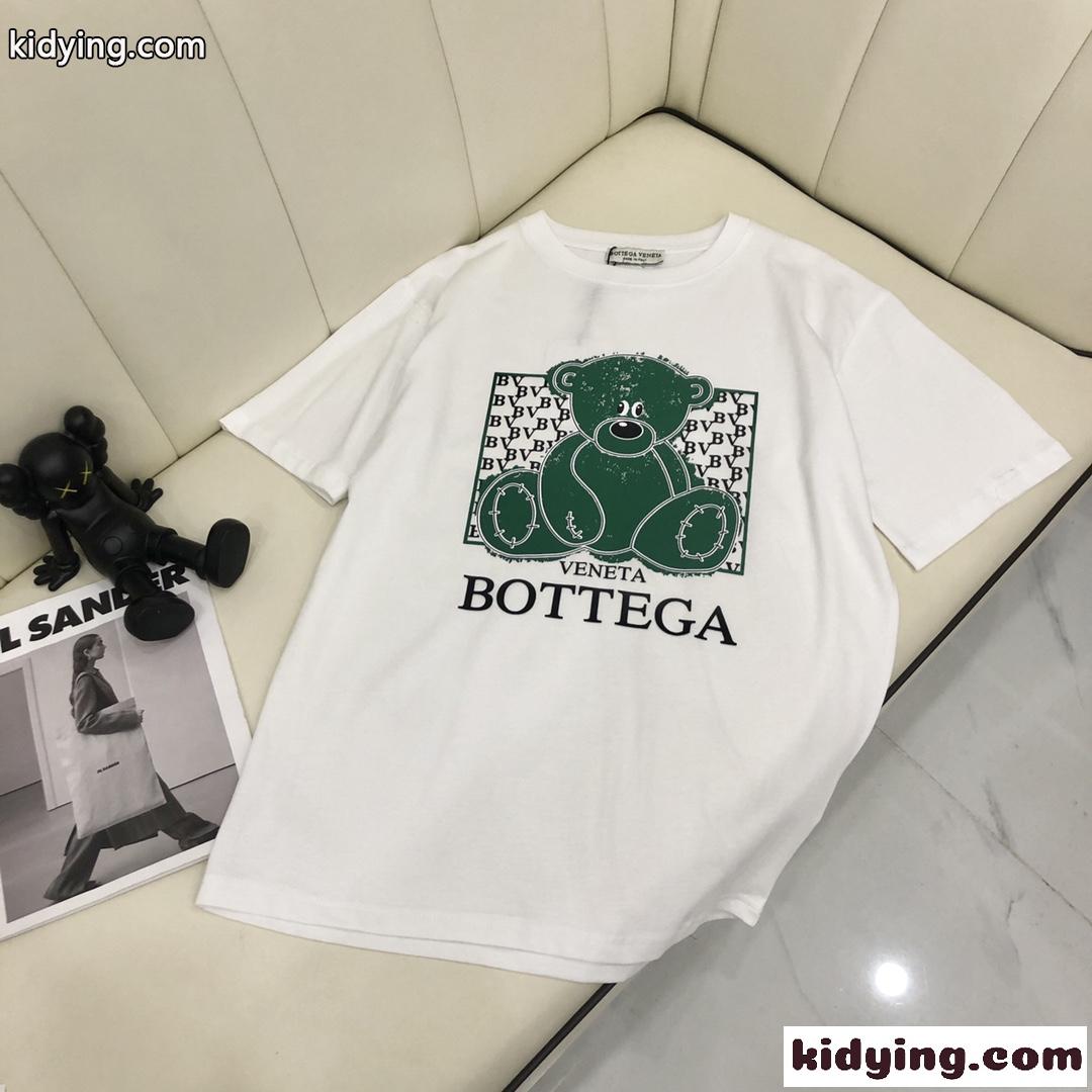 おしゃれ カジュアル ベーシック 3色あり クールネック ボッテガヴェネタ tシャツ コピー 半袖 トップス-1