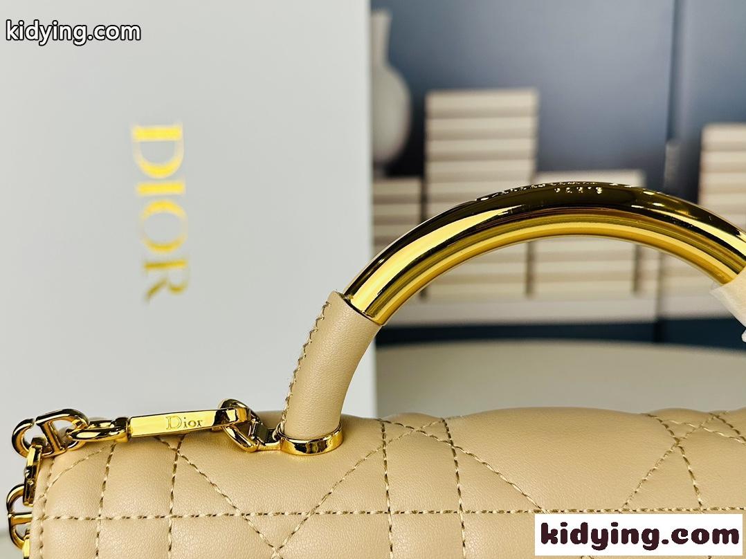 Dior Ange バッグ ミディアム クリスチャン・ディオール バッグ コピー ベージュ-1