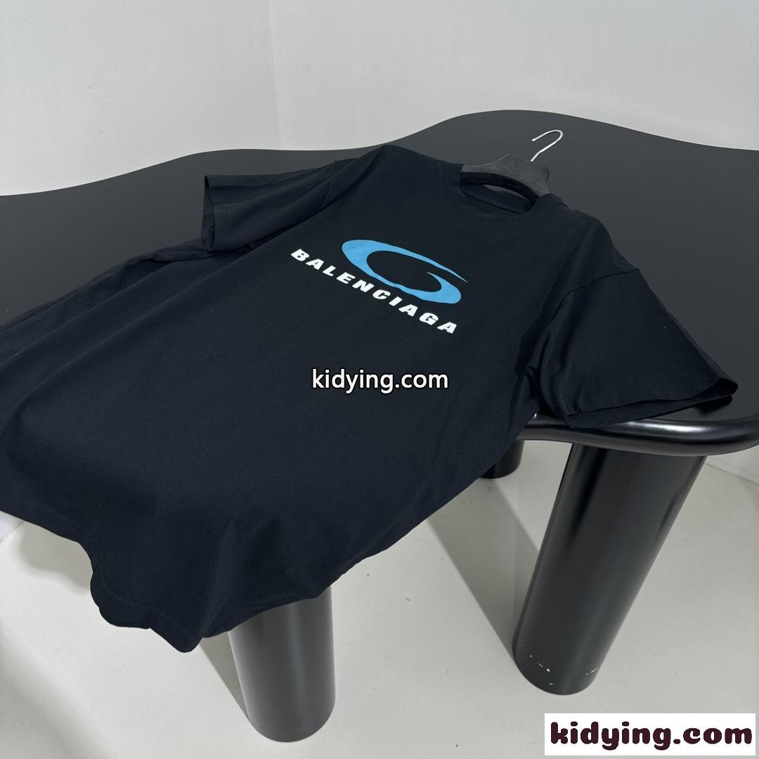LOOP SPORTS ICON 半袖Tシャツ バレンシアガ Tシャツ コピー ブラック-3