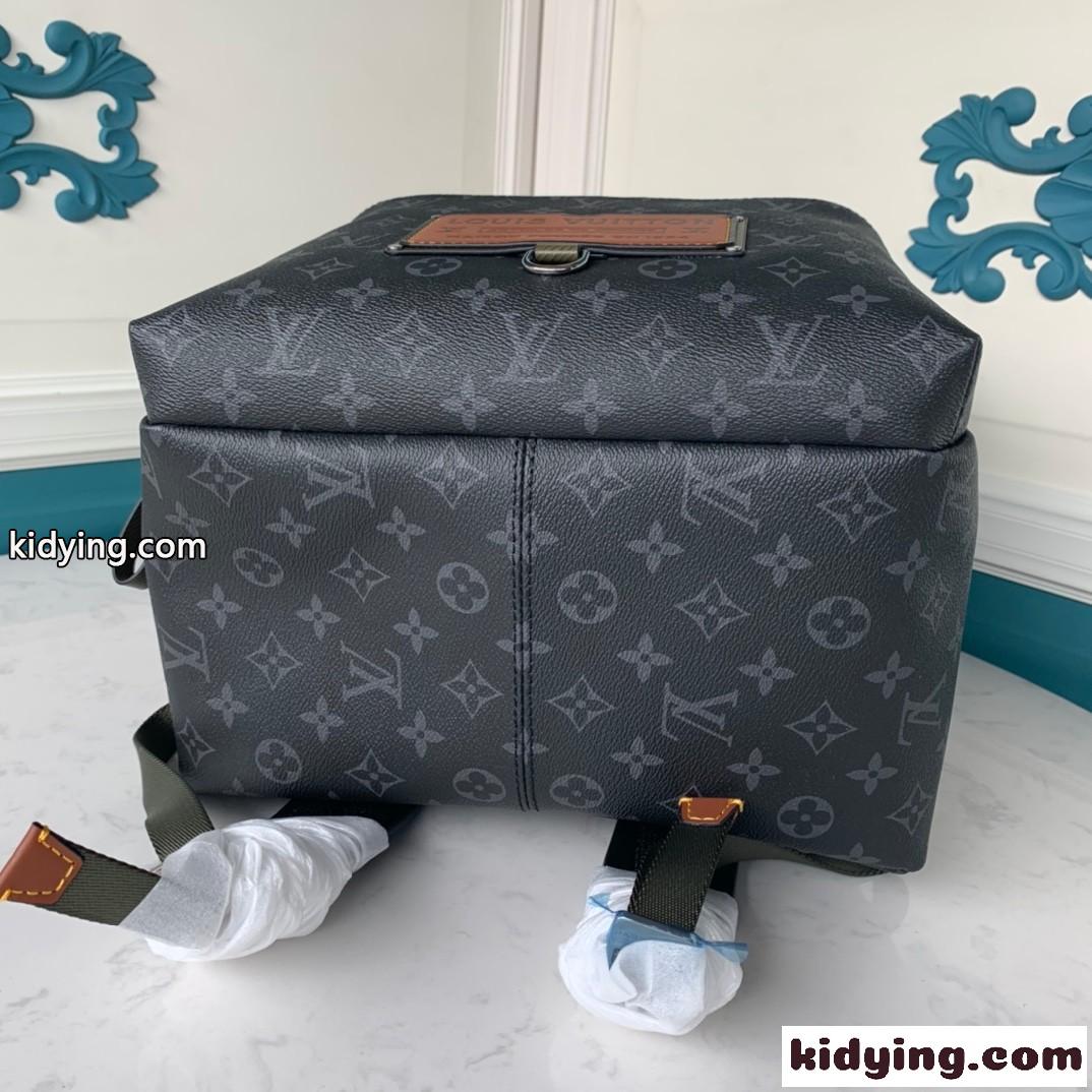 M45218 Monogram Eclipse ルイヴィトン メンズバッグ コピー バックパック Gaston Labels 限定版-3