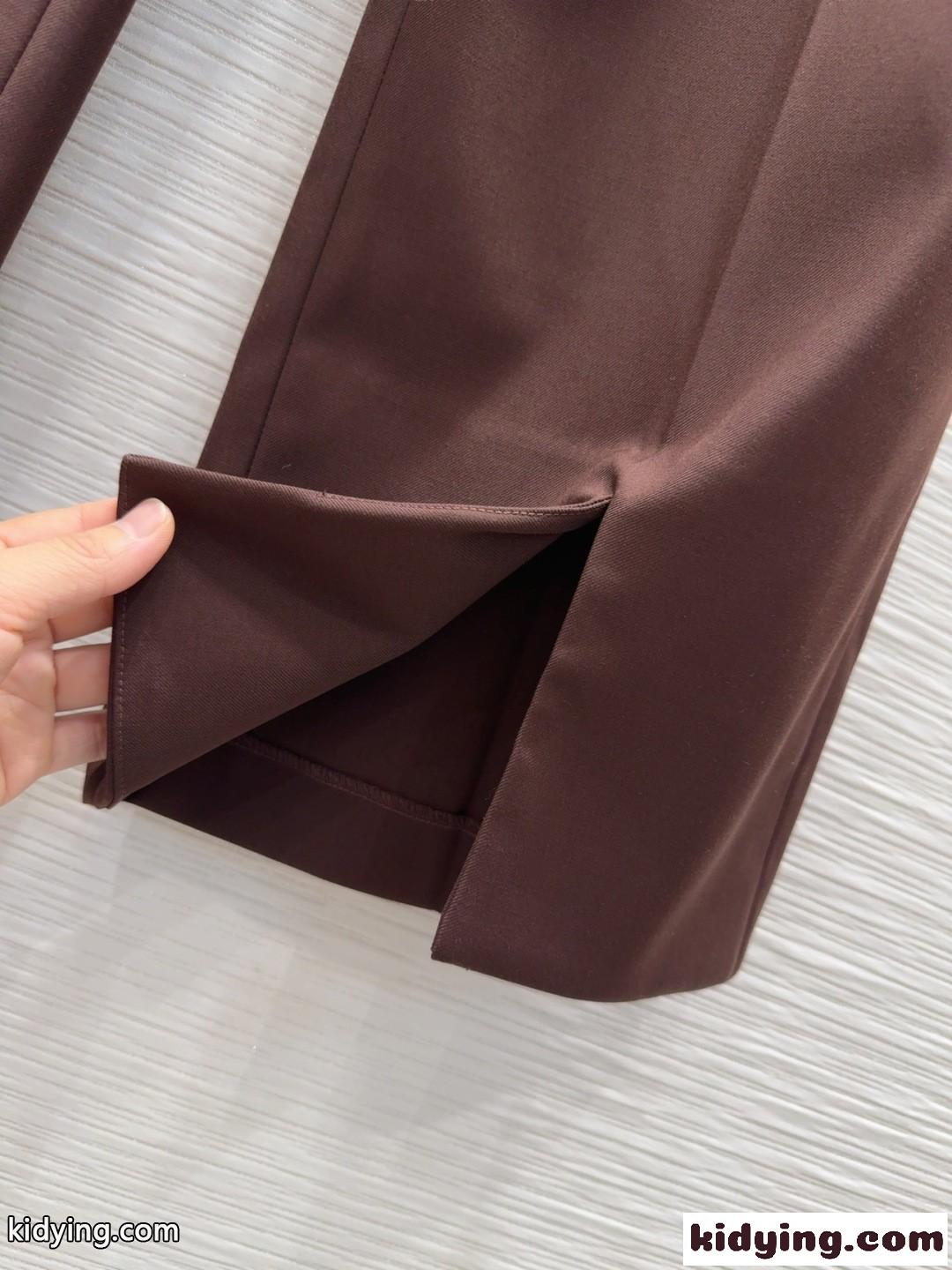 シンプル 洗練された スラックス グッチ パンツ 偽物 レディース-3
