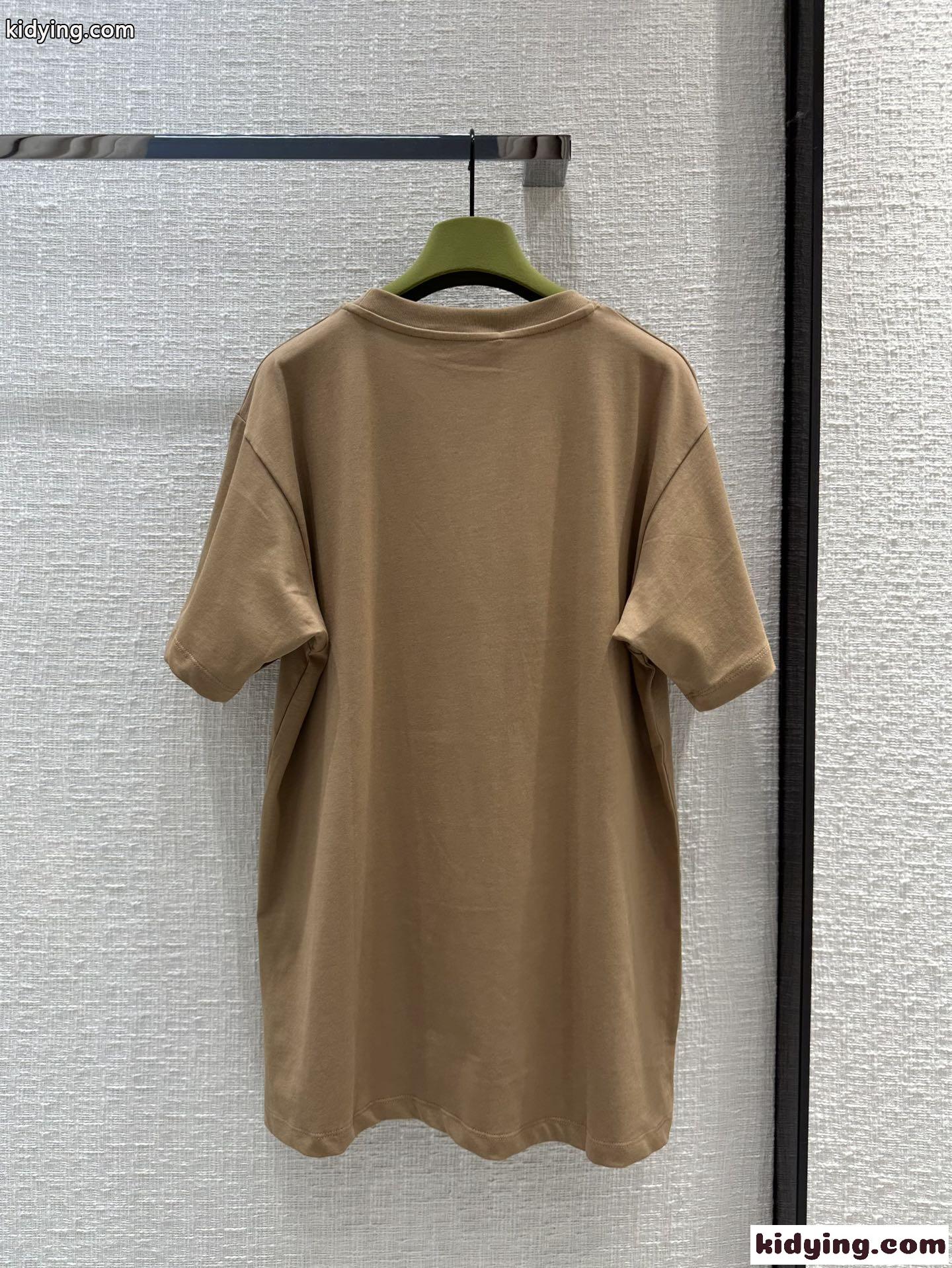 カジュアル プリント コットン 半袖Tシャツ グッチ Tシャツ コピー オーバーサイズ-4