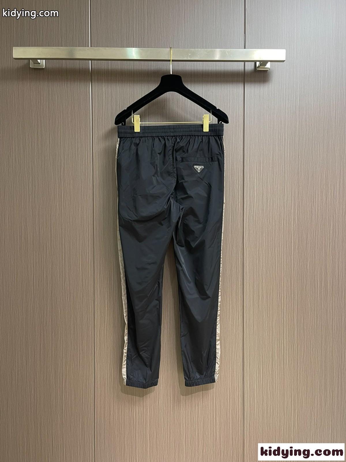 上品 カジュアル イージーパンツ プラダ パンツ コピー メンズ ズボン-1