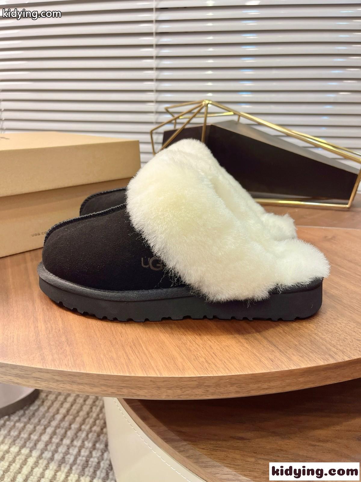 アグ スーパーコピー 定番 UGG ムートン ファー スリッパサンダル レディースシューズ-1