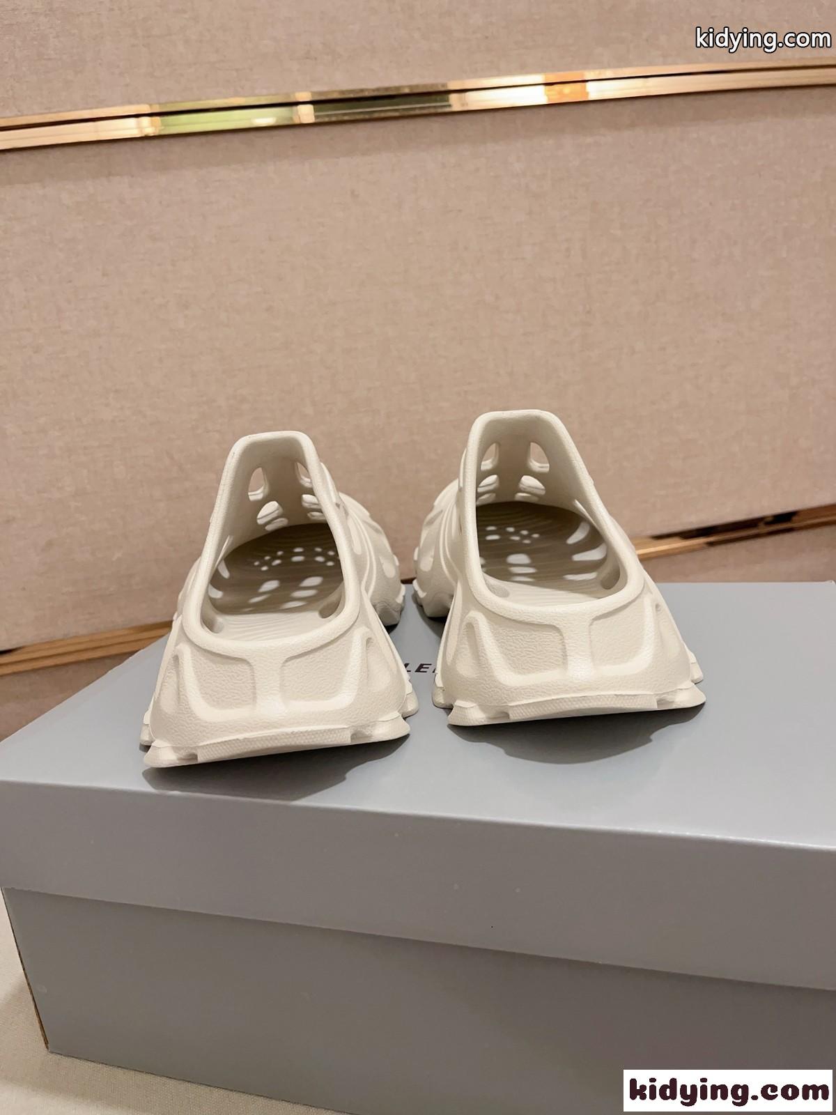 Balenciaga HD カットアウト ミュール バレンシアガ サンダル スーパーコピー ベージュ-3