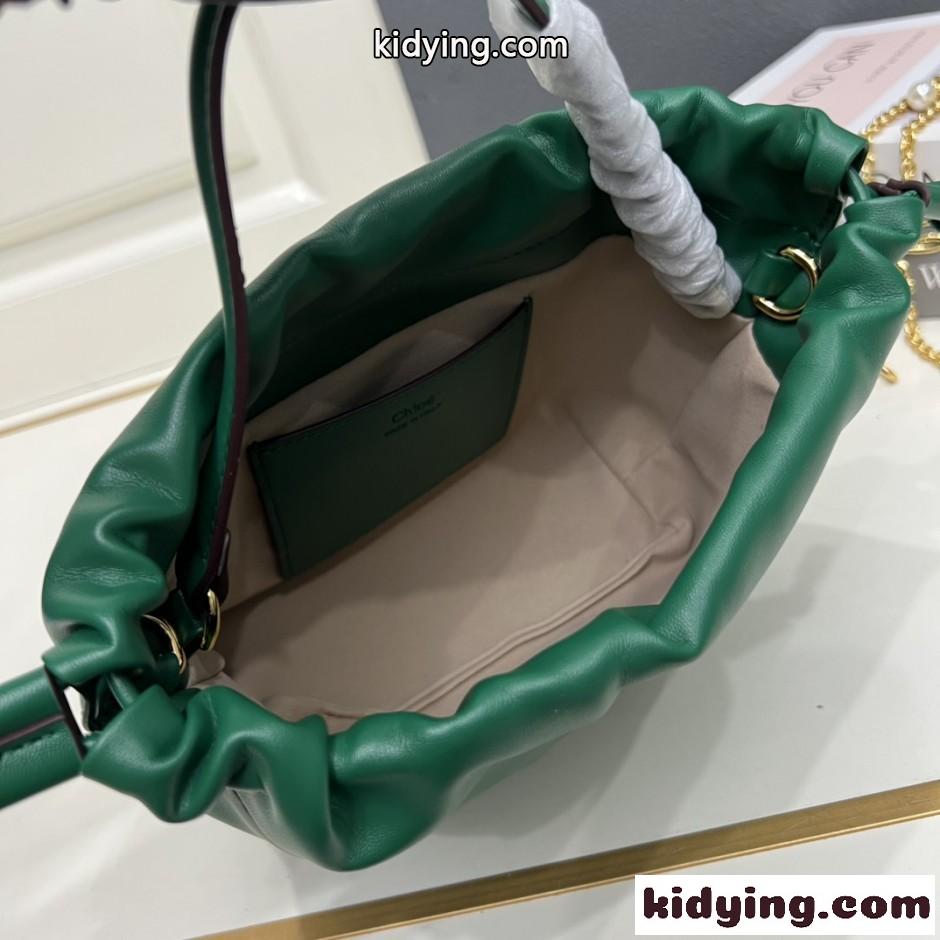 爽やか クロエ バッグ コピー チェーン付き CHLOÉ ICONSショルダーバッグ グリーン-3